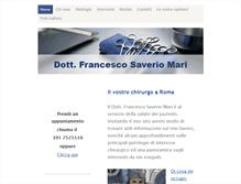 Tablet Screenshot of francescosaveriomari.info